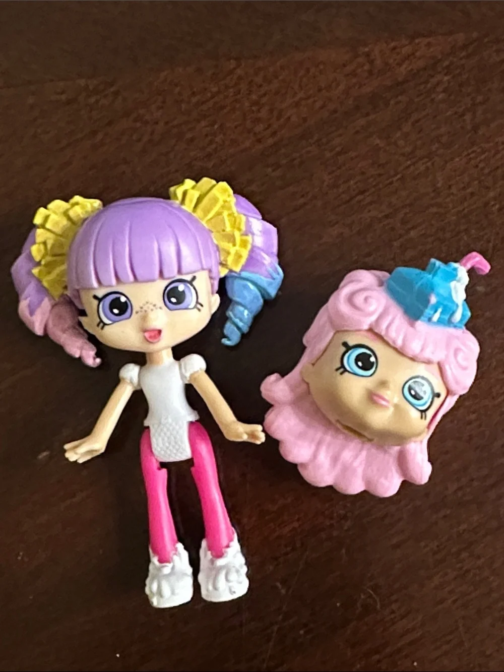 Shopkins shoppies Happy Places Rainbow Kate and Mia Mill doll 3 pieces toys